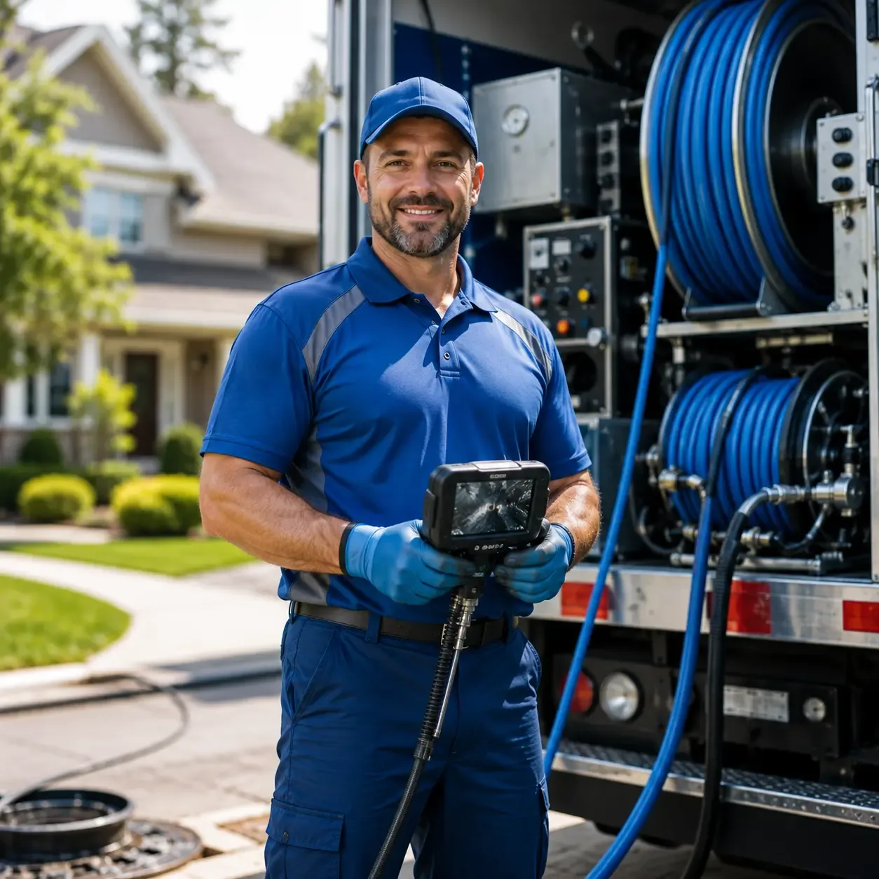 Local outdoor drain cleaning specialists in Dewitt, MI
